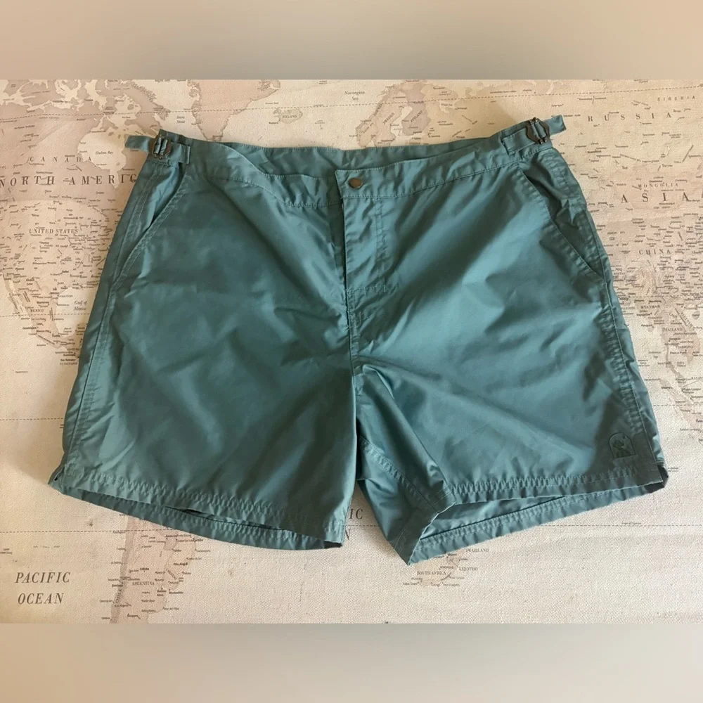DANDY DEL MAR THE MALLORCA SWIM-WALK SHORTS -TEMPEST BLUE Size 36